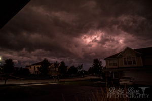 Cambridge Lakes Pingree Grove weather - Bobbi Rose Photography - Storm